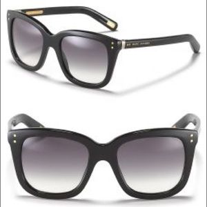 Marc Jacob Black Faded Oversized Wayfarers